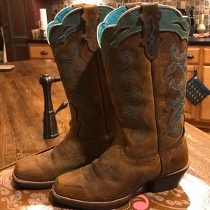 Justin ladies western boots